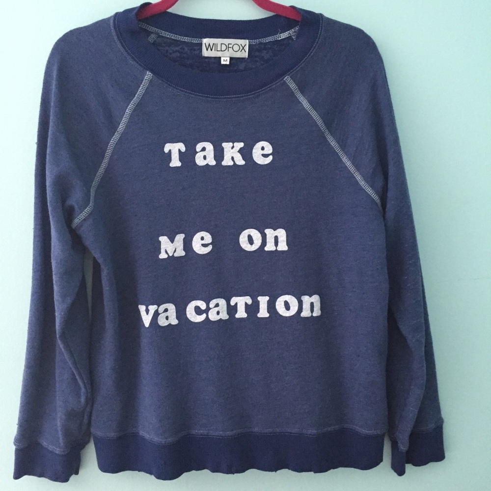 Wildfox Take Me On Vacation sweater